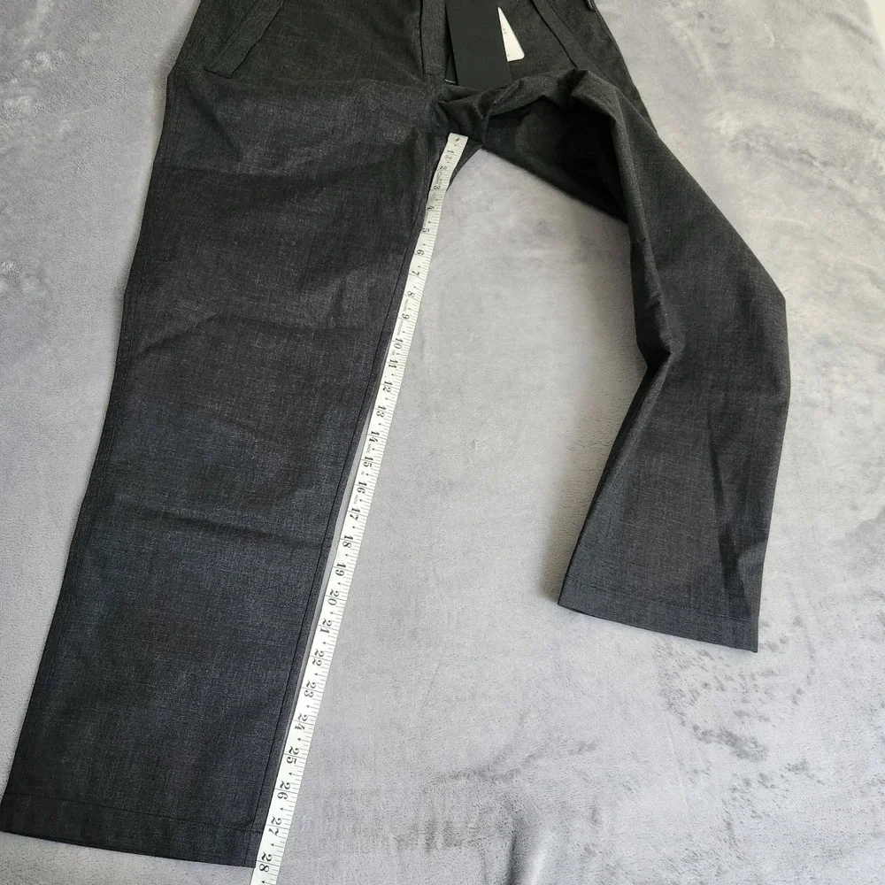 The North Face Men's Pertex Unlimited WindWall Wool Blend Pants Black Heather 30